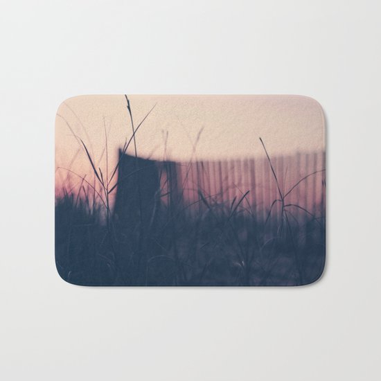 beach sunset II Bath Mat