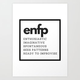 ENFP Art Print