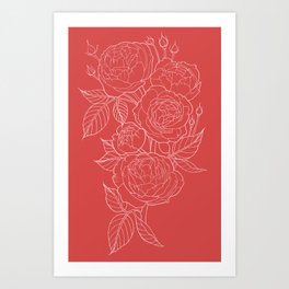 Roses Art Print