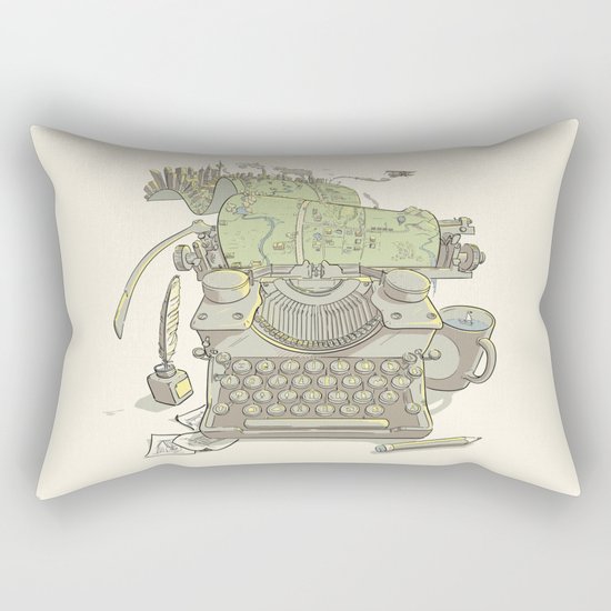 A Certain Type of City Rectangular Pillow