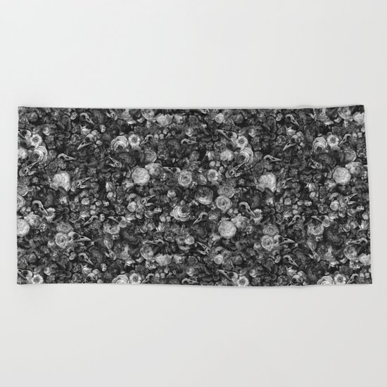 Baroque Macabre II Beach Towel