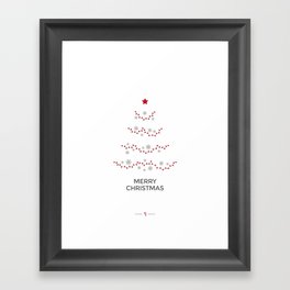 Merry Christmas Framed Art Print