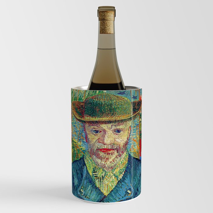 Vincent van Gogh "Portrait of Père Tanguy" (2) Wine Chiller