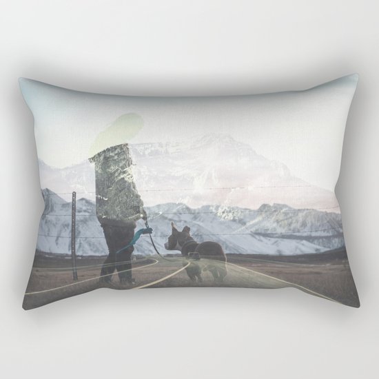The Walk Rectangular Pillow