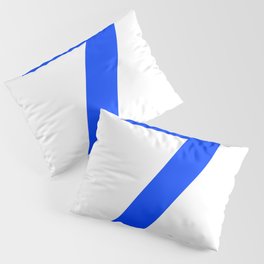 Number 7 (Blue & White) Pillow Sham