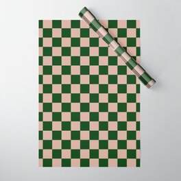 Forest Check Wrapping Paper