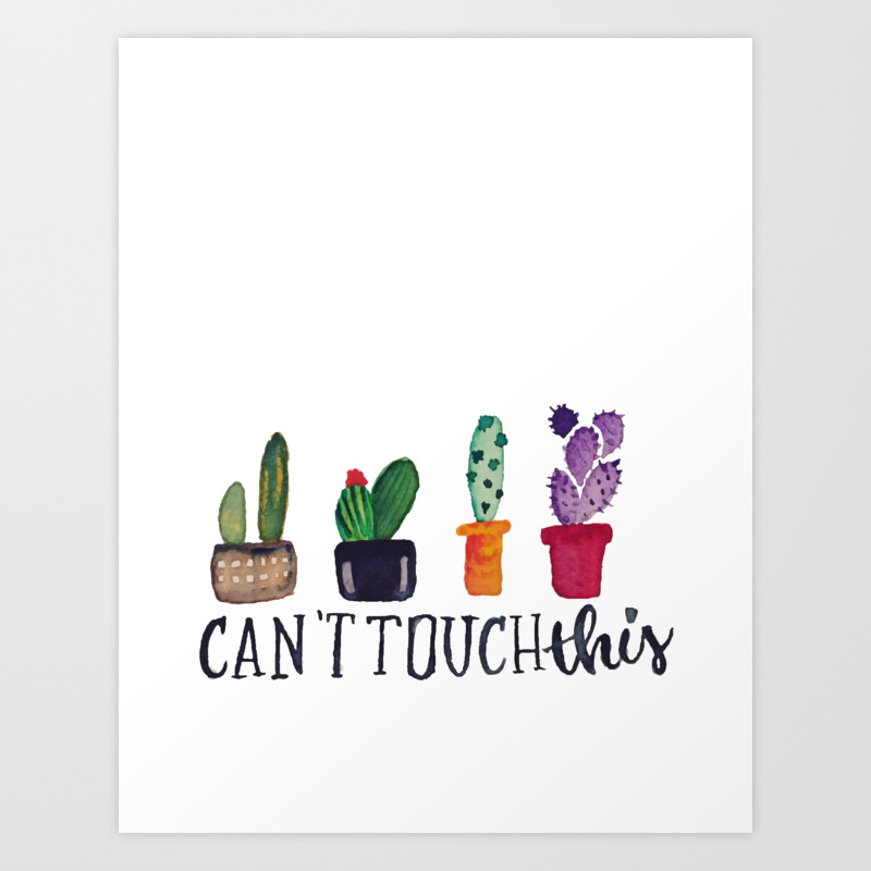 Cactus Cant Touch This Pack of 20 Paper Lunch Beverage Napkins Cacti