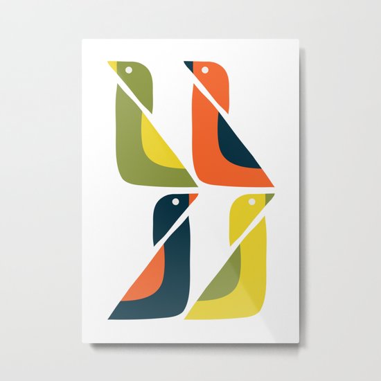 Duck Duck Metal Print