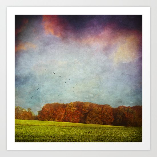 Fall Impressions Art Print