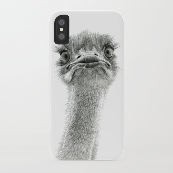 Cute Ostrich SK053 iPhone Case