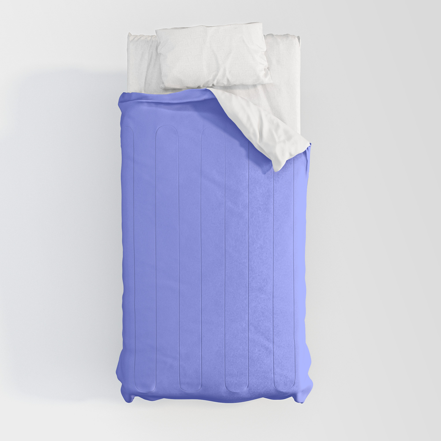 Periwinkle Blue Comforter By Simple, Periwinkle Twin Bedding