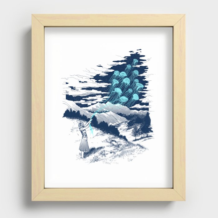 Release the Kindness Recessed Framed Print