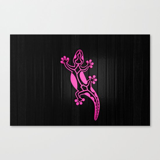 Pink Salamandra Canvas Print