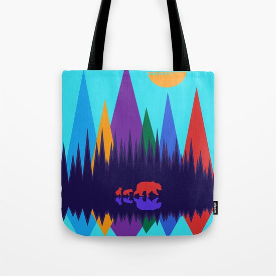 Bear & Cubs #3 Tote Bag