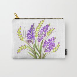 Purple Vervain Plant Carry-All Pouch