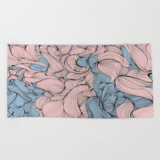 In Mixed Company Beach Towel