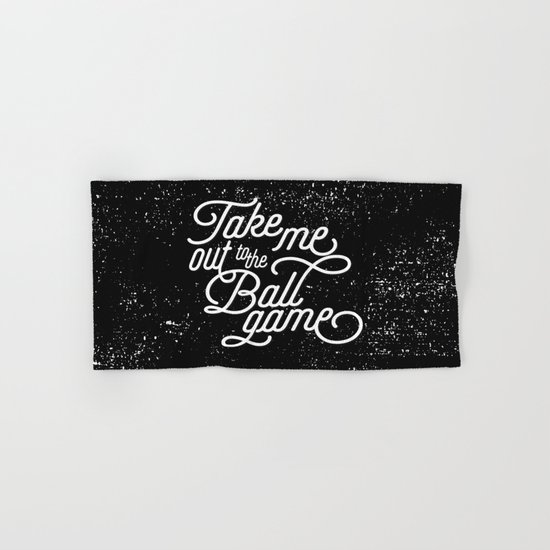 Take Me Out to the Ballgame v1 Hand & Bath Towel
