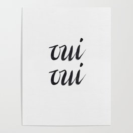 Oui Oui Poster