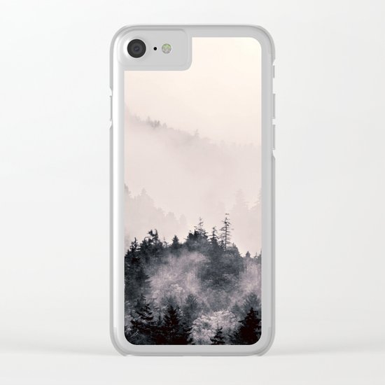 I fall behind Clear iPhone Case
