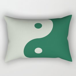 Yin Yang Sage Rectangular Pillow