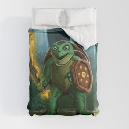 Turtle Paladin Comforter