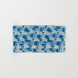 Honu Sea Turtle Hawaiian Tapa  Hand & Bath Towel