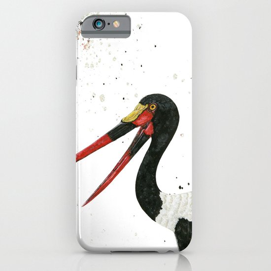 Saddle-billed Stork Quinn iPhone & iPod Case