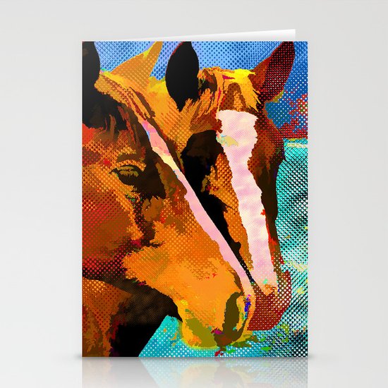 HORSES Stationery Cards