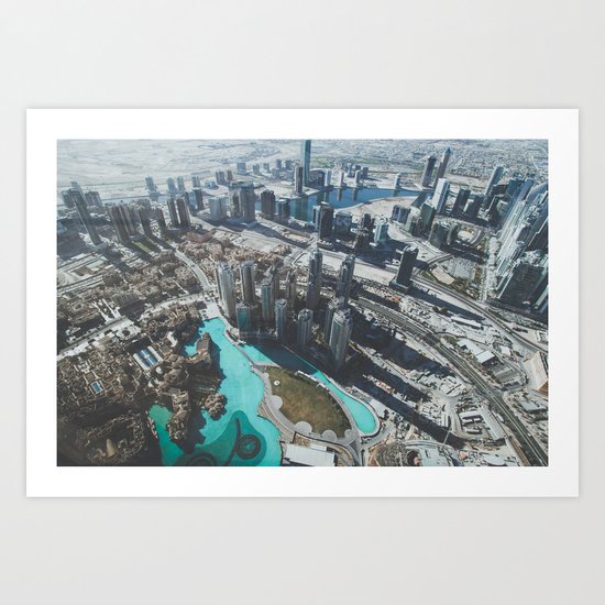 Dubai Art Print