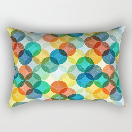 Color Play Rectangular Pillow
