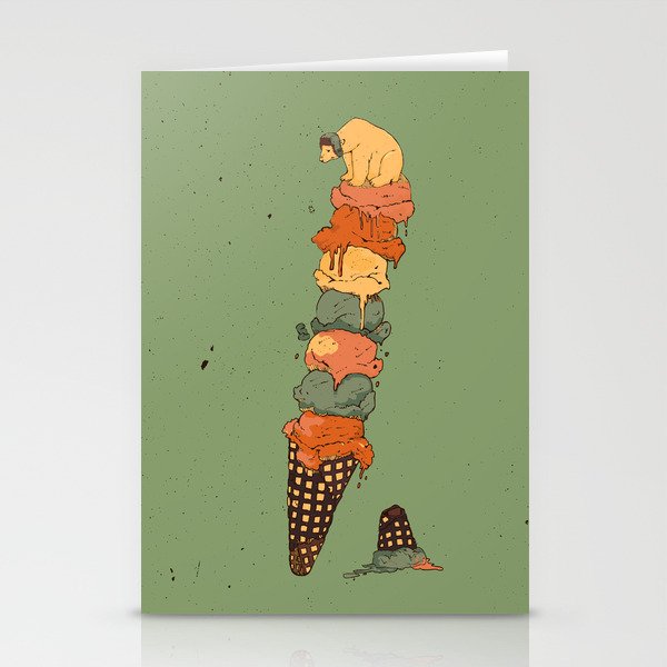 The Arctic Ice Cream Stationery Cards