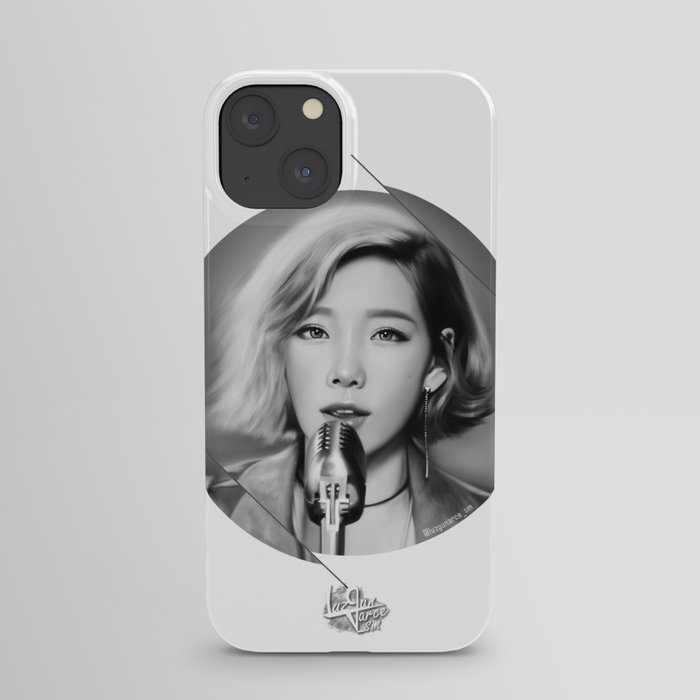 Taeyeon - Rain - Digital Art iPhone Case