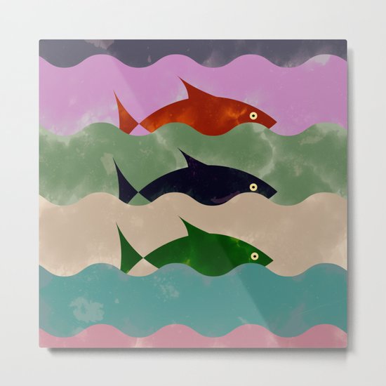 How Much is The Fish Metal Print