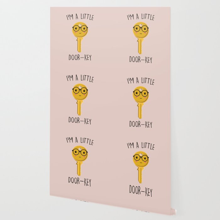 I M A Little Door Key Funny Cute Quote Wallpaper By Streetstyle