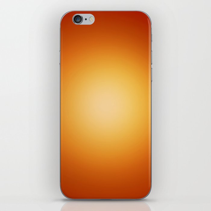 Orb Gradient // Amber iPhone Skin