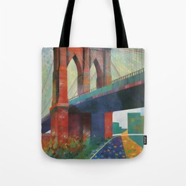 Brooklyn Bridge, New York Tote Bag