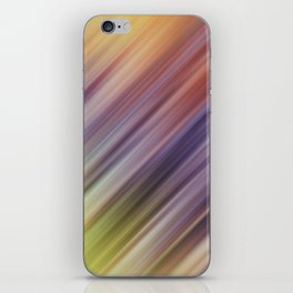  White, Brown, Yellow abstract Glitch Design  iPhone Skin