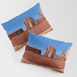 Desert Landscape Pillow Sham