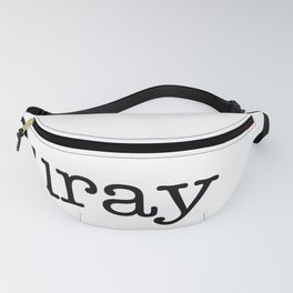I Heart Ouray, CO Fanny Pack | White, Iheartouray, Graphicdesign, Colorado, Ouray, Iloveouray, Heart, Typewriter, Co, Red 