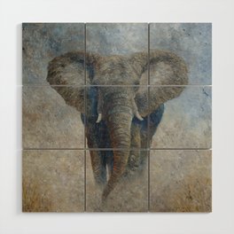 Elephant 2 Wood Wall Art
