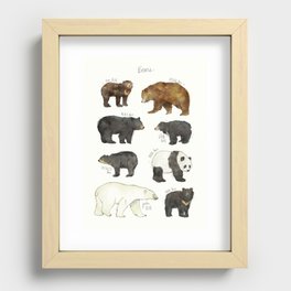 Bears Recessed Framed Print