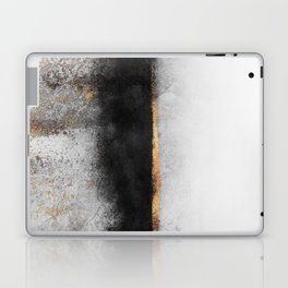 Soot And Gold Laptop Skin
