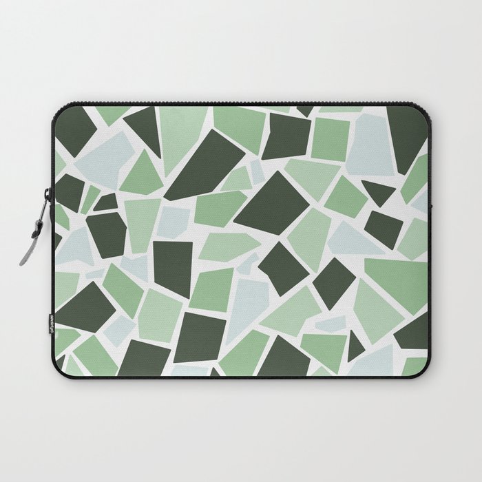 Mosaic art 1 green Laptop Sleeve