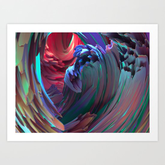 Surf Art Print