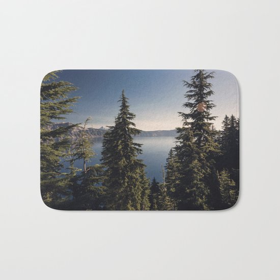 Through the Pines Bath Mat