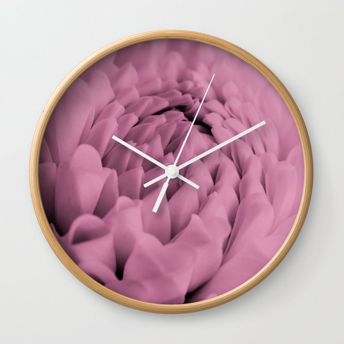 Soft Pink Dreams Wall Clock