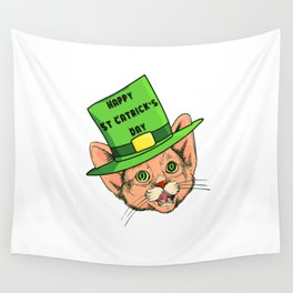 Happy St Catrick's Day Wall Tapestry