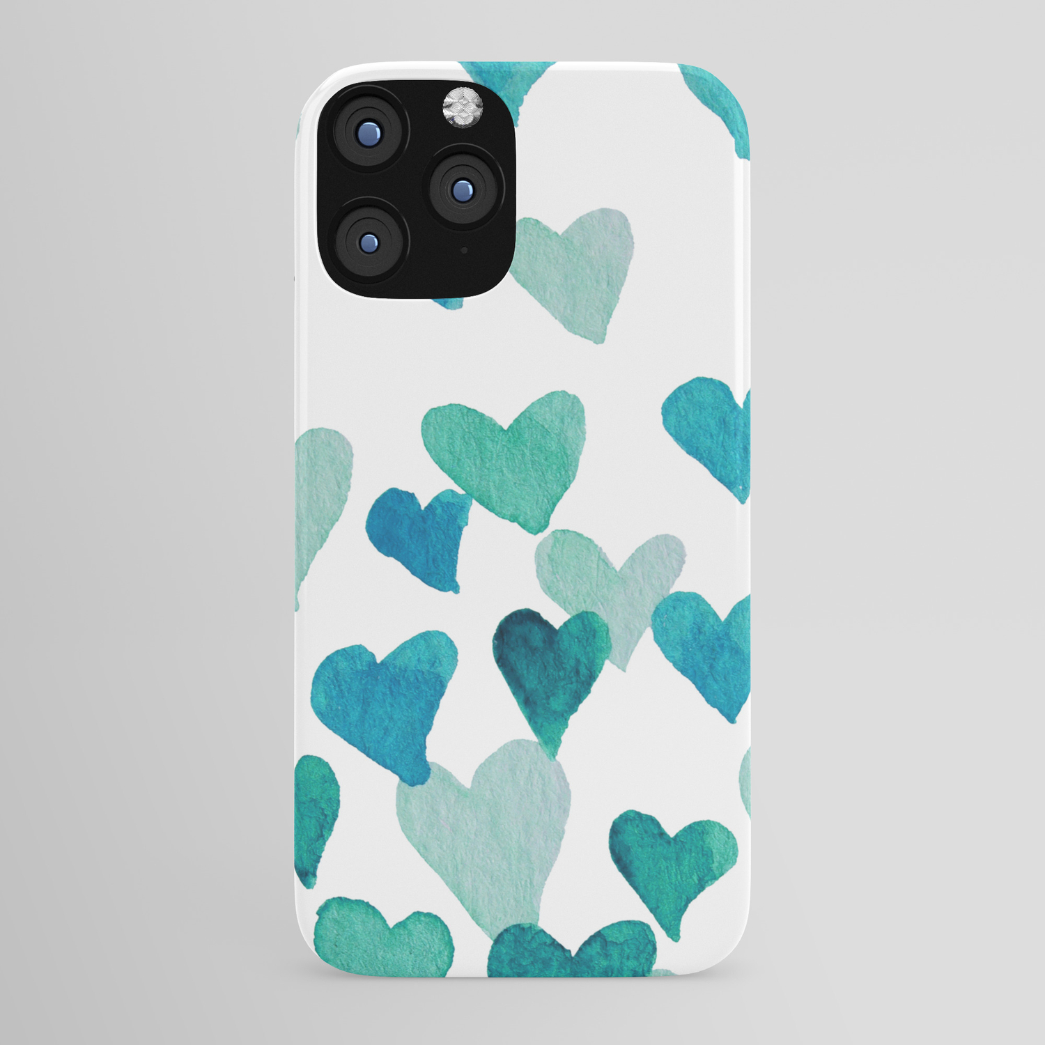 Valentine S Day Watercolor Hearts Turquoise Iphone Case By Wackapacka Society6 I hope you enjoy them! society6