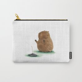 Meditating Capybara Carry-All Pouch