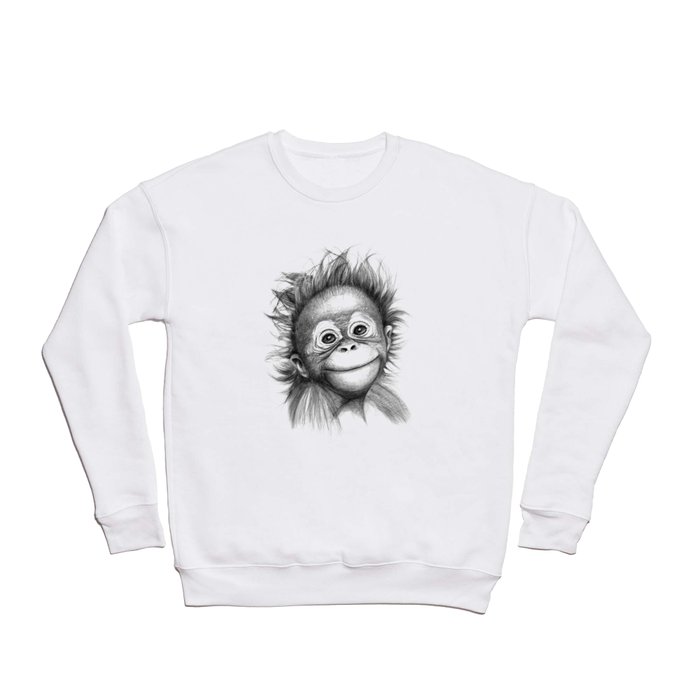 Monkey - Baby Orang outan 2016 G-121 Crewneck Sweatshirt